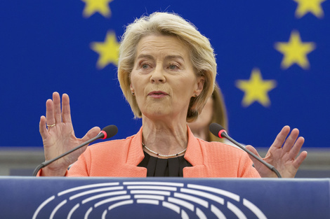 Ursula von der Leyen, presidenta de la Comisión Europea.