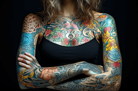 El tatuaje es una forma de escritura en el cuerpo que empuja al goce en corto circuito con la palabra.  (Fuente: Imagen web)