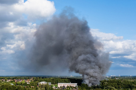 Se incendió el escenario principal en la previa del festival de música electrónica Tomorrowland en Bélgica.