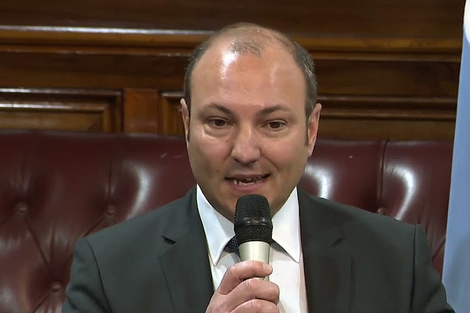 El juez federal Gastón Salmain omitió una cesantía de la justicia en sus antecedentes laborales.  (Fuente: Gentileza)