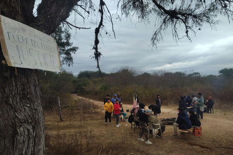 Familia campesina resiste otro intento de desalojo en El Pongo