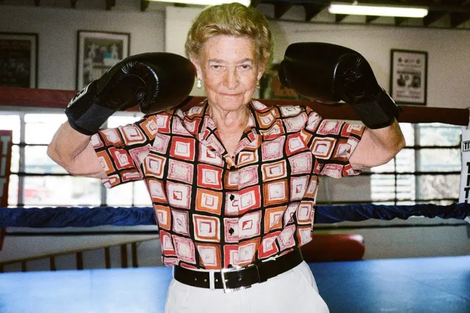 "Ninguna florecilla", decía sobre si misma para hablar de su potencia en el ring. (Fuente: Imagen web)