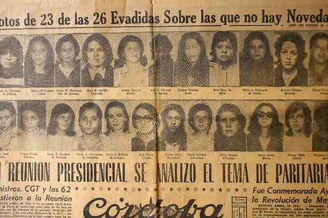 Un recorte de la época. La fuga fue tan bien orquestada que en principio no encontraron a ninguna.  (Fuente: Gentileza)