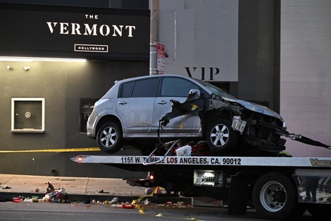 Conmoción en Estados Unidos: un auto atropelló a 28 personas a la salida de un boliche en Los Ángeles