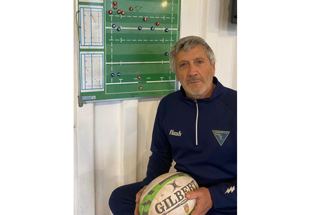 Mario Barandiaran, una referencia en la formación de jugadores de rugby (Fuente: Gentileza)