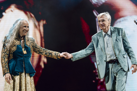 Maria Bethânia y Caetano Veloso atraviesan 60 años de música popular. 