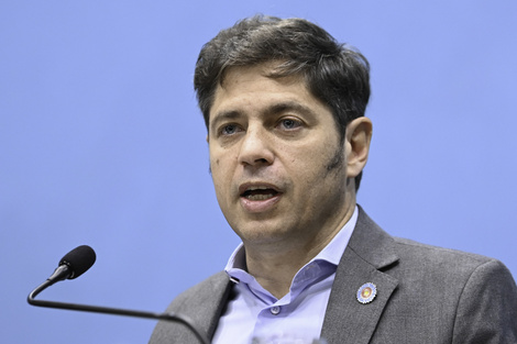 El gobernador de Buenos Aires, Axel Kicillof, llamó a votar a Fuerza Patria en las elecciones provinciales.