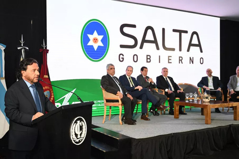 Sáenz pidió equidad federal en la cumbre del bioetanol que compartió con Jaldo y Sadir
