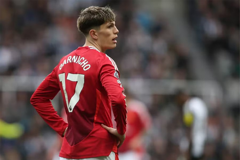 Manchester United marginó a Alejandro Garnacho de la pretemporada