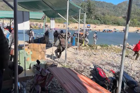Escalada de violencia entre la Naval boliviana y trabajadores de frontera