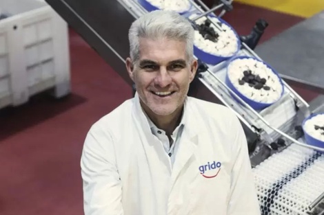 Sebastián Santiago, director de Grido (Fuente: Redes sociales)