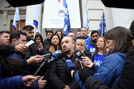 Alonso: "La Educación es un derecho y el responsable es el Estado provincial". (Fuente: Gentileza)