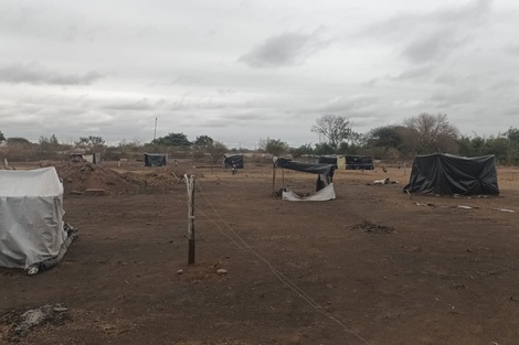 Treinta familias tomaron terrenos del ferrocarril Belgrano 