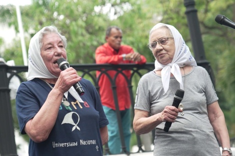 Madres de Plaza de Mayo: "En la Argentina de Milei no hay democracia ni hay paz"