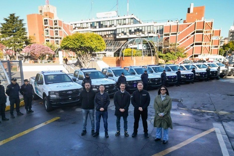 Lanús Gobierno compró 10 nuevos patrulleros para la Policía Bonaerense