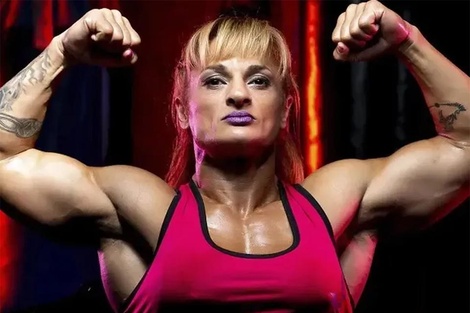 Alejandra "Locomotora" Oliveras combinó discurso motivacional y punitivismo. (Fuente: Imagen web)