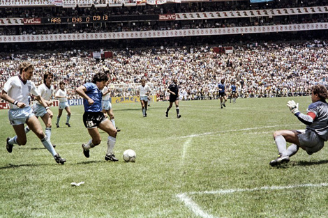 El Gol del Siglo, el segundo de Diego a Inglaterra en México 86