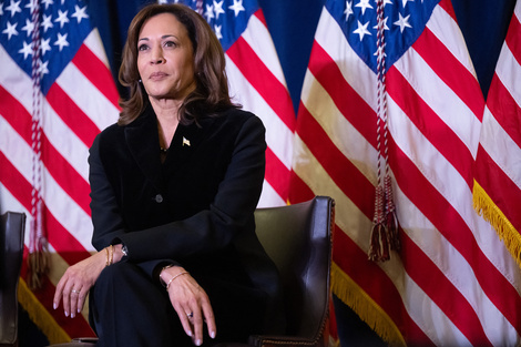 Kamala Harris, exvicepresidenta de Estados Unidos. (Fuente: AFP)
