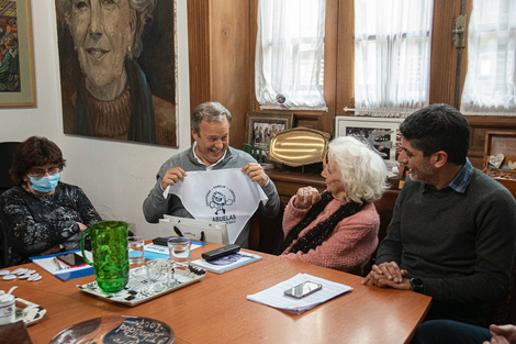Almirante Brown y Abuelas de Plaza de Mayo refuerzan lazos