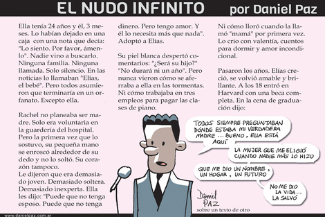 El nudo infinito, por Daniel Paz. (Fuente: Archivo)