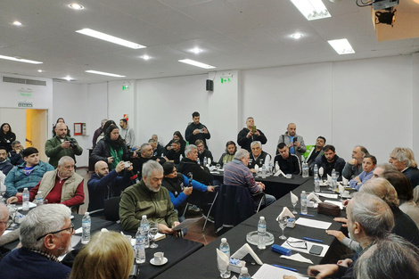 Ayer se hizo la reunión para definir la participación en la marcha.  (Fuente: Prensa)