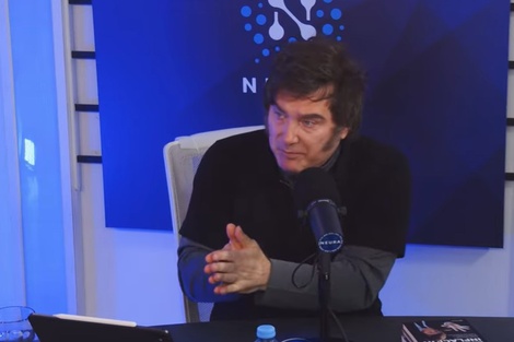 El presidente Javier Milei señaló a los culpables del debacle del dólar de este jueves. (Fuente: Imagen web)
