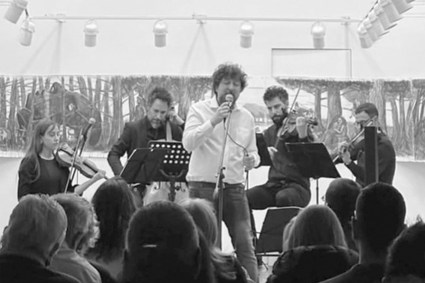 El cuarteto Aureus. (Fuente: Gentileza)