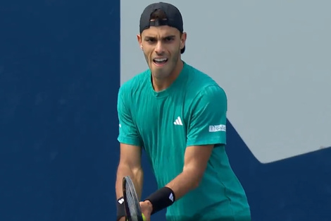 Cerúndolo quiere seguir de racha ante Zverev (Fuente: Capturas de video)