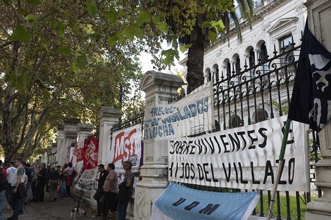 Se siguen haciendo las audiencias de alegatos en el juicio por el Villazo.  (Fuente: Andres Macera)