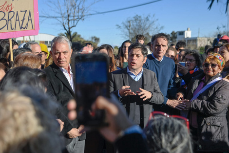 El gobernador Kicillof continuará con sus recorridas por la provincia. 
