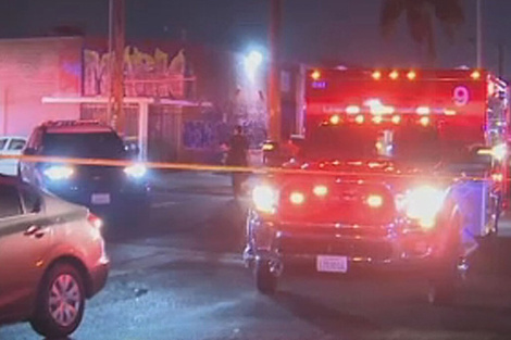 Tiroteo en Los Ángeles: dos muertos y seis heridos 