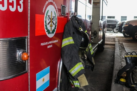 Agresor y víctima trabajan en Bomberos Zapadores de la provincia de Santa Fe.  (Fuente: Prensa Gobernación Santa Fe)