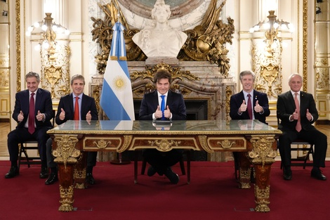 El discurso completo de Javier Milei en cadena nacional