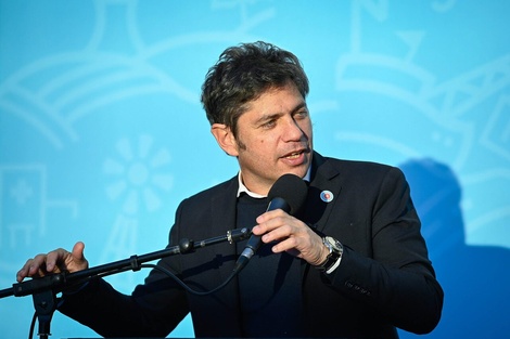 Para Kicillof, el discurso de Milei fue un "delirio cósmico"