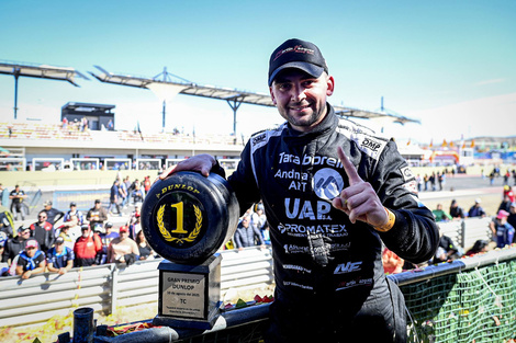 Formó su propio equipo y ganó en una alocada carrera del TC