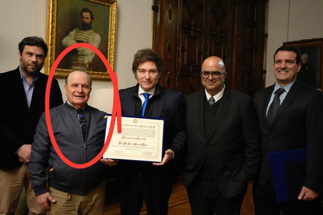 Javier Milei recibió un premio de un economista inhabilitado por fraude en Brasil