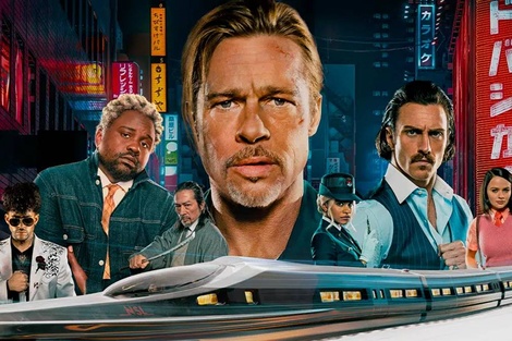 Brad Pitt protagoniza "Tren bala", el imparable thriller de acción que aterrizó en Netflix 