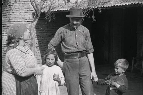 En pos de la tierra fue filmado entre 1921 y 1922.  (Fuente: Gentileza)