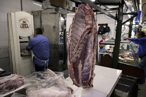 El precio de la carne tampoco le hizo caso al indice inflacionario oficial. (Fuente: AFP)
