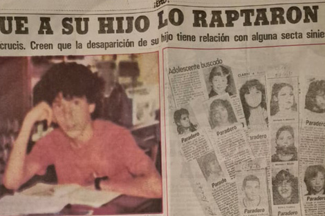 Diego Fernández Lima tenía 16 años cuando desapareció en 1984