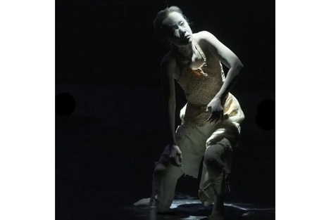 Makiko Tominaga, una de las fundadoras del butoh, llega por primera vez a Rosario. (Fuente: Gentileza)