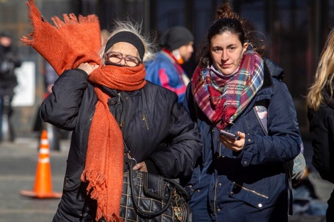 Volvió el frío y hay alerta amarilla por bajas temperaturas en Buenos Aires y Entre Ríos