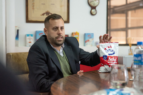 Emiliano Medin, presidente de la cooperativa Cotar.  (Fuente: Gentileza)