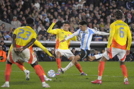 Almada durante las eliminatorias