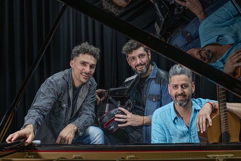 Joel Tortul, Homero Chiavarino y Julián Venegas. (Fuente: Gentileza)