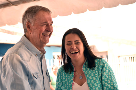 El exgobernador estará acompañado por la joven intendenta de Despeñaderos, Carolina Basualdo. (Fuente: Gentileza)