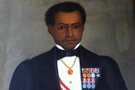 Retrato con el verdadero rostro de Monteagudo. 