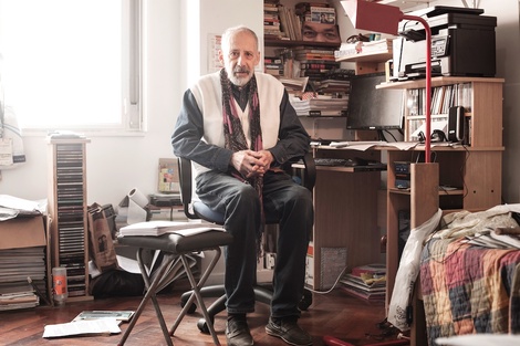 Miguel Grinberg fotografiado por Nora Lezano (Fuente: Archivo)