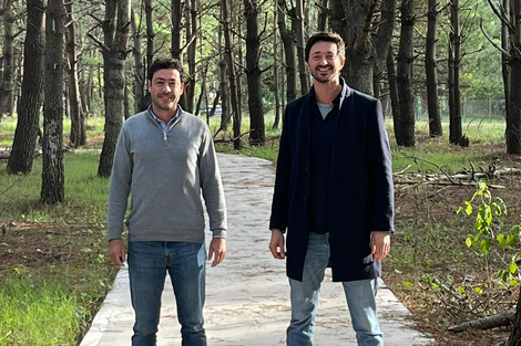 Juan Ibarguren y Martín Yeza. (Fuente: Archivo)