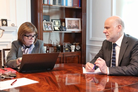 Bullrich recibió al ministro Elizalde